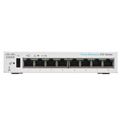 Switch Cisco Business CBS250-8T-D-EU 8x 1Gb