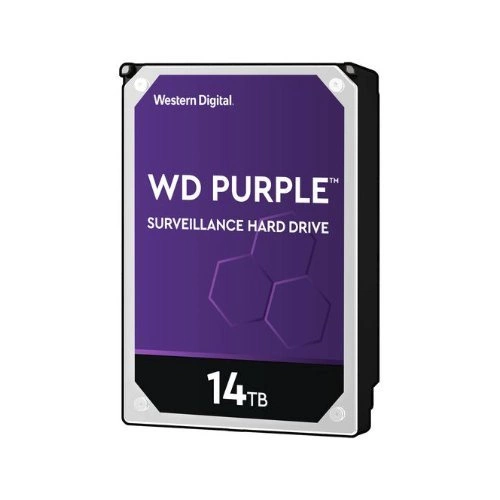 Harde schijf Western Digital PURPLE 3.5'' HDD 14000GB 7200RPM SATA 6Gb/s 512MB | WD140PURZ