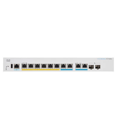 Switch Cisco Business CBS350-8MGP-2X-EU 6x 1Gb | 2x 2.5Gb 2x RJ-45/SFP+ 124 W PoE+