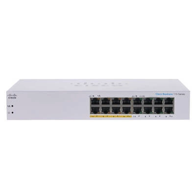 Switch Cisco Business CBS110-16PP-EU 16x 1Gb 64 W PoE